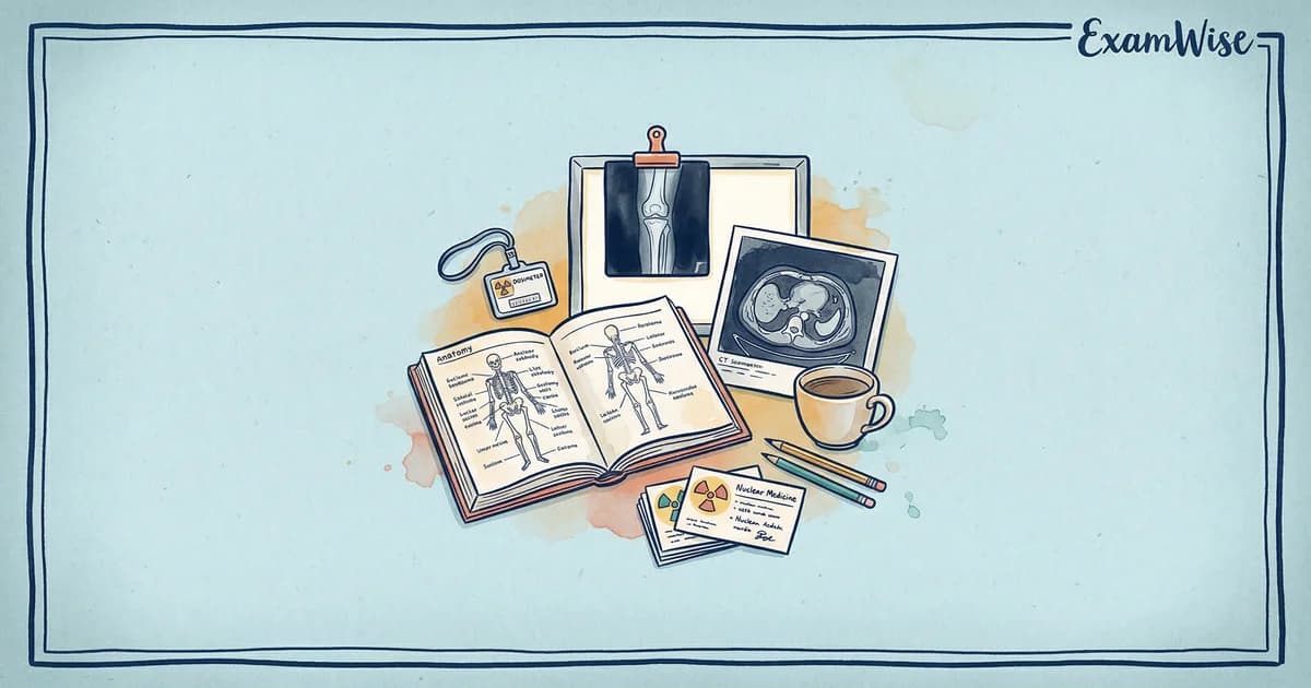 醫事放射師國考備考攻略：七成的人考不過，你的 120 天怎麼花？