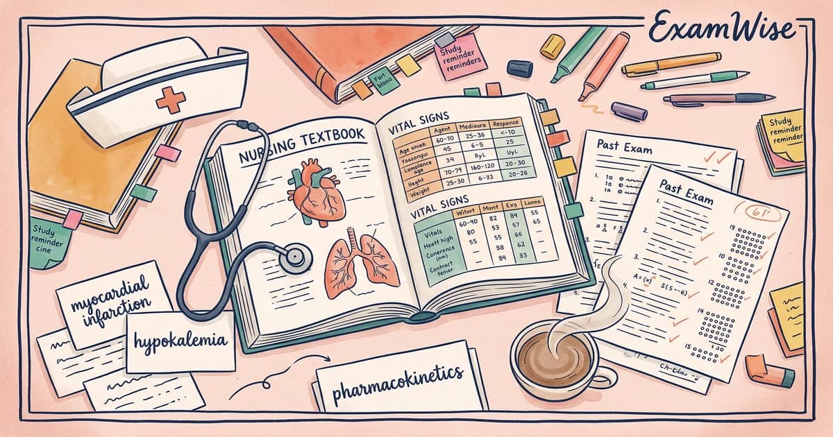 護理師國考全攻略:及格率差四倍的「五科策略」與考古題法則