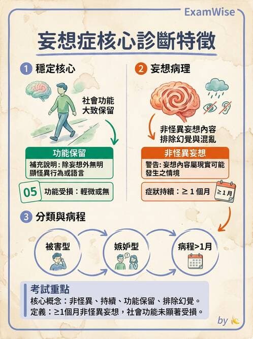 護理師 - 情感與思覺障礙綜合評估 - AI 圖文解析預覽