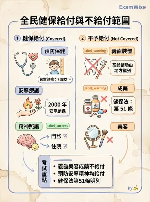 護理師 - 健康照護體系與健康政策 - AI 圖文解析預覽