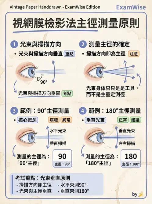 驗光生 - 視網膜檢影鏡操作原理、判讀與特殊檢查 - AI 圖文解析預覽