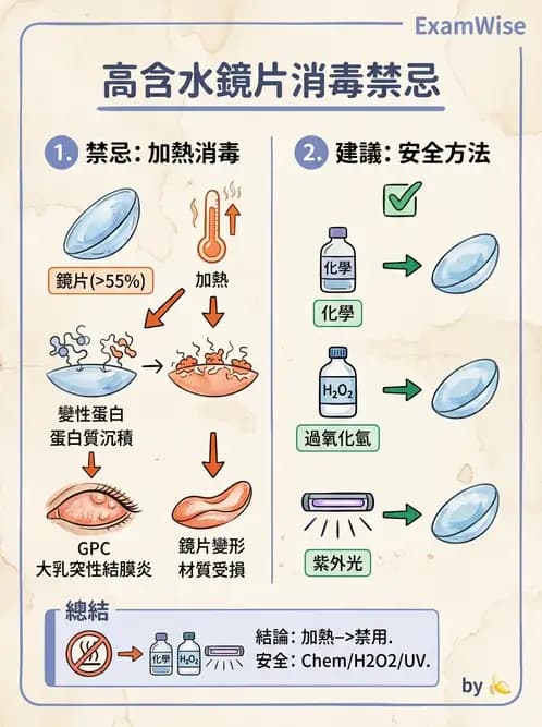 驗光生 - 隱形眼鏡消毒系統與感染控制 - AI 圖文解析預覽