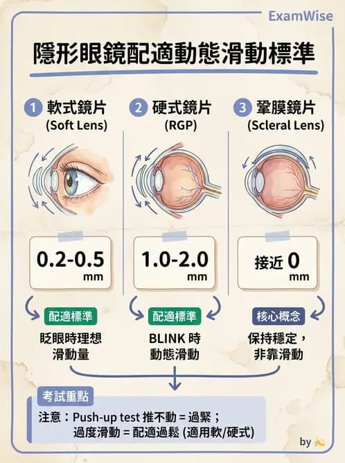 驗光生 - 軟式鏡片配適評估與臨床調整 - AI 圖文解析預覽
