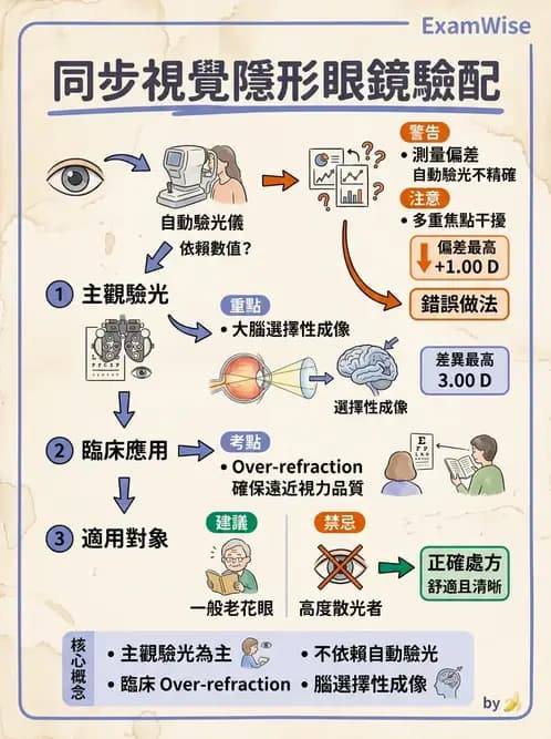 驗光生 - 老花隱形眼鏡光學設計原理 - AI 圖文解析預覽