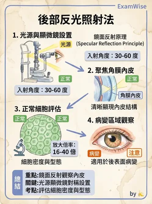 驗光生 - 眼前段檢查與角膜測量 - AI 圖文解析預覽