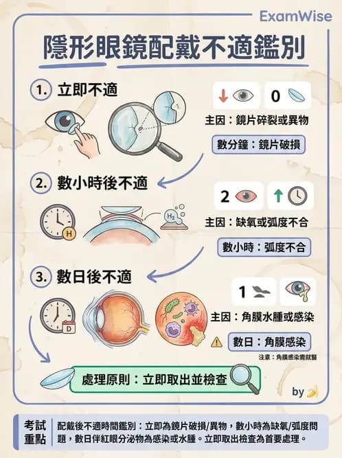 驗光生 - 角膜表面機械性損傷與染色 - AI 圖文解析預覽
