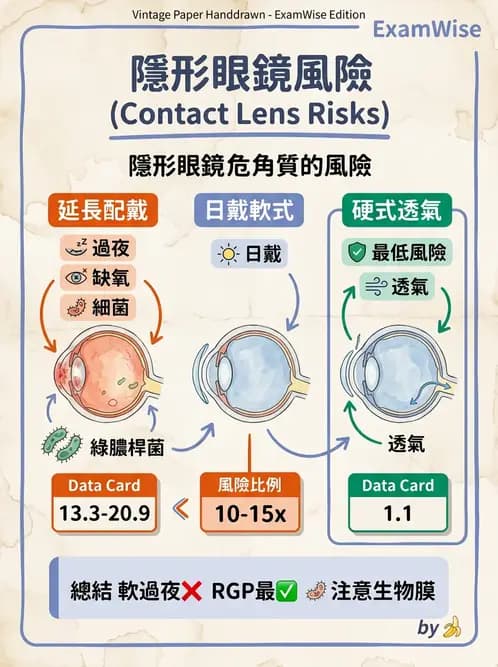 驗光生 - 感染性與炎症性角膜結膜炎 - AI 圖文解析預覽