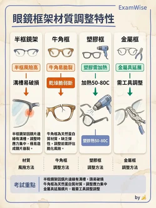 驗光生 - 鏡架調整與裝配實務 - AI 圖文解析預覽