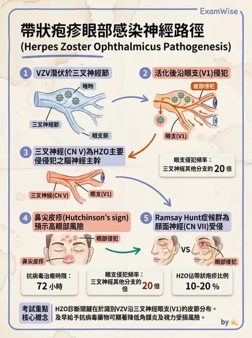 驗光生 - 全身性疾病眼部表現與神經眼科 - AI 圖文解析預覽