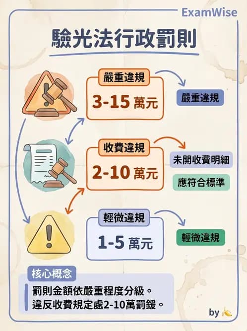 驗光生 - 執業登記、業務規範與違規罰則 - AI 圖文解析預覽