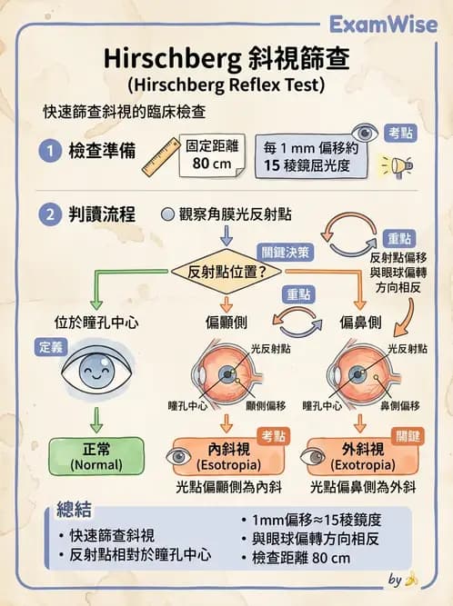 驗光生 - 眼位偏斜檢查 - AI 圖文解析預覽