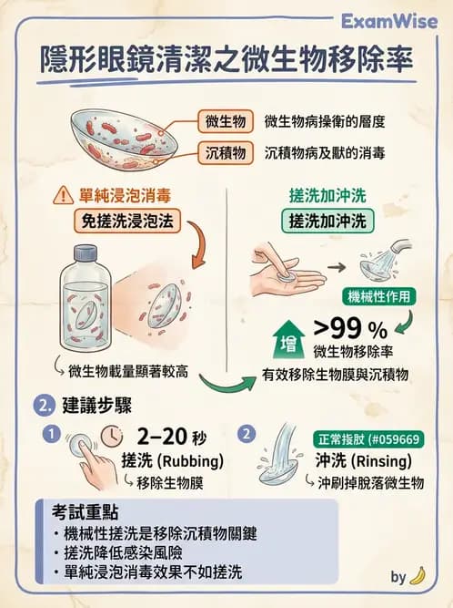 驗光生 - 隱形眼鏡消毒系統與感染控制 - AI 圖文解析預覽