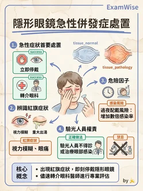 驗光生 - 感染性與炎症性角膜結膜炎 - AI 圖文解析預覽