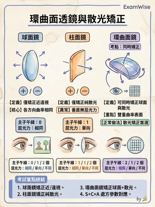 驗光生 - 鏡片設計、基弧選擇、雙光與漸進多焦點鏡片 - AI 圖文解析預覽