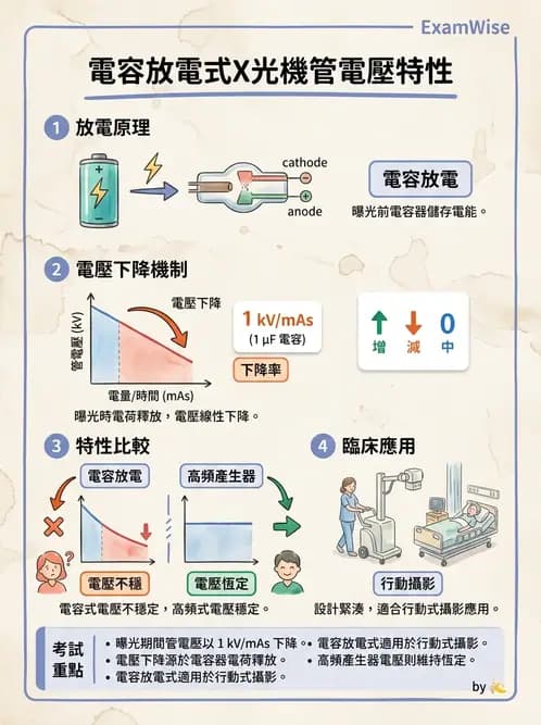 放射 - X光球管與高壓電路 - AI 圖文解析預覽