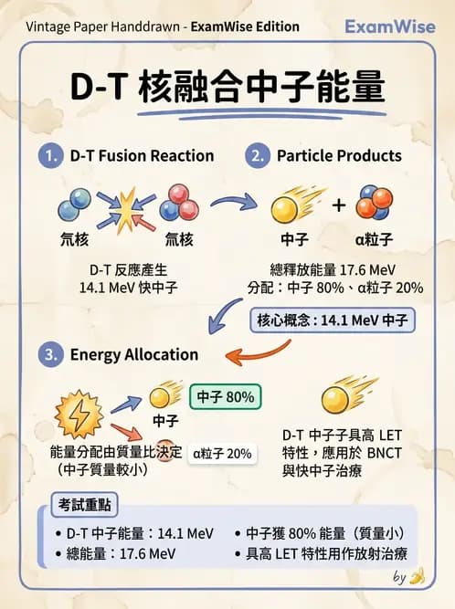 放射 - 質子及中子治療機 - AI 圖文解析預覽
