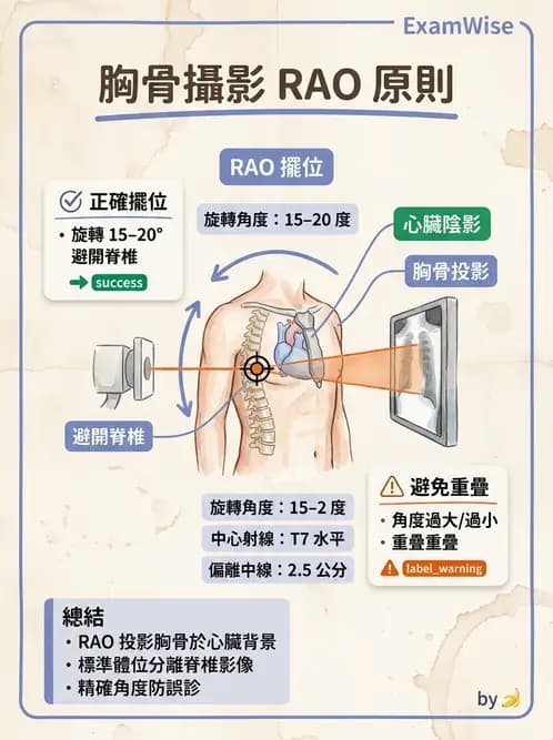 放射 - 軀幹四肢攝影技術 - AI 圖文解析預覽