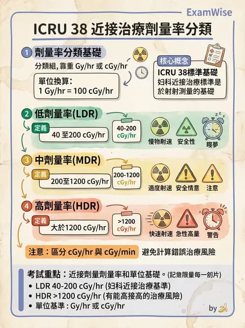 放射 - 近接治療射源物理與劑量計算 - AI 圖文解析預覽