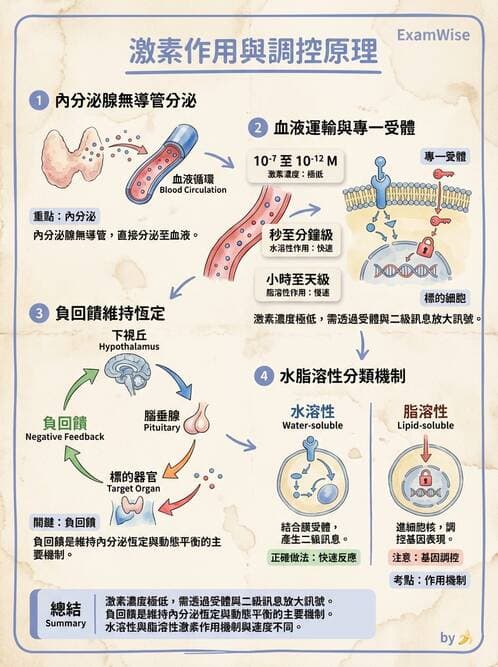 護理師 - 內分泌系統 - AI 圖文解析預覽