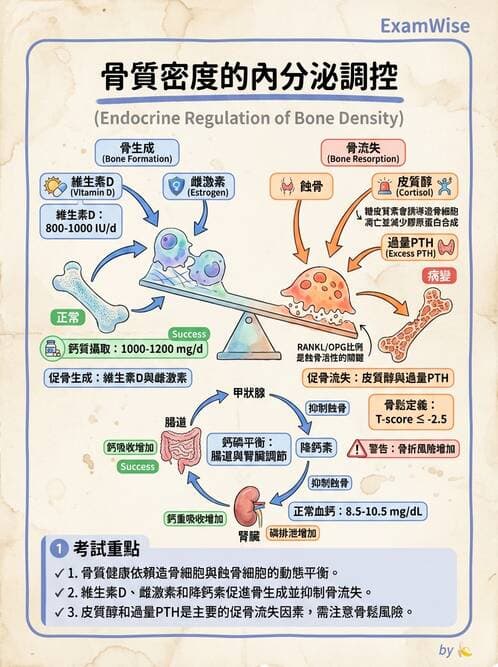 護理師 - 內分泌系統 - AI 圖文解析預覽