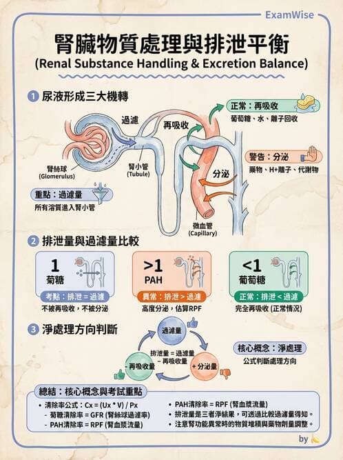 護理師 - 泌尿系統 - AI 圖文解析預覽