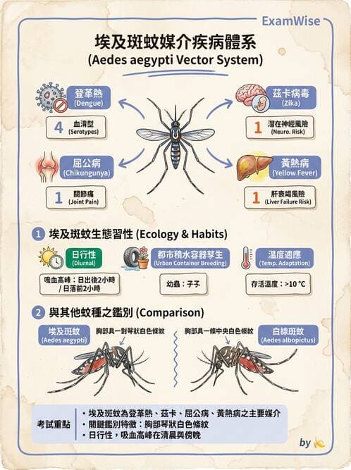 護理師 - 寄生蟲概論 - AI 圖文解析預覽