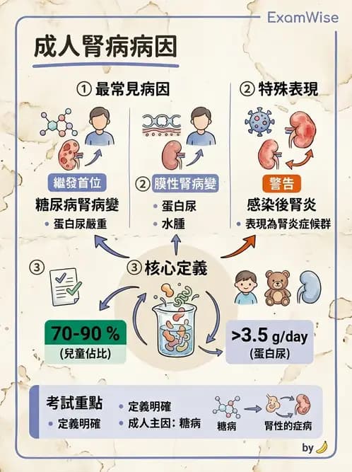 醫檢師 - 腎臟泌尿及男性生殖疾病 - AI 圖文解析預覽