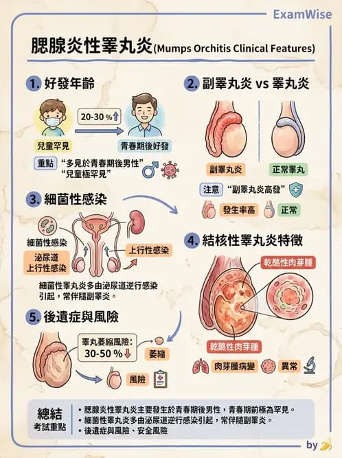 醫檢師 - 腎臟泌尿及男性生殖疾病 - AI 圖文解析預覽