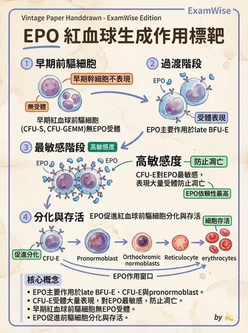 醫檢師 - 紅血球生理與形態 - AI 圖文解析預覽