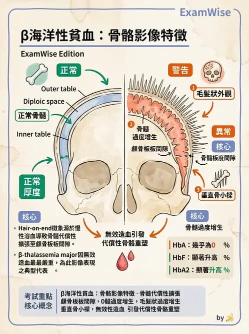 醫檢師 - 溶血性貧血與血色素病變 - AI 圖文解析預覽