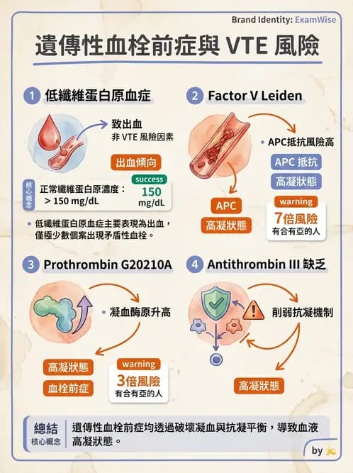 醫檢師 - 血栓性疾病與抗凝治療監測 - AI 圖文解析預覽