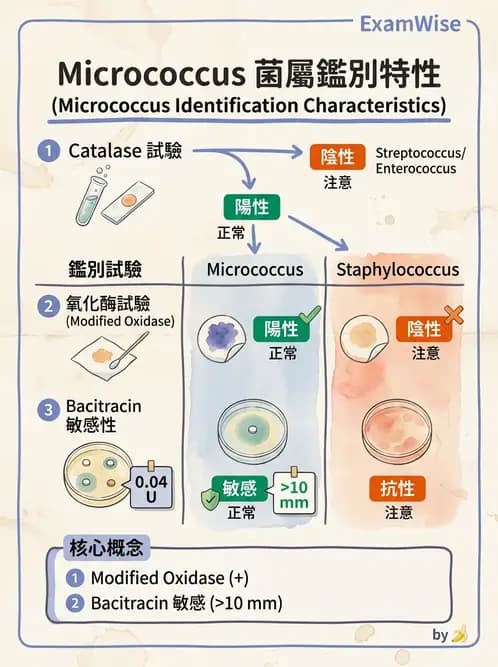 醫檢師 - 葡萄球菌與腸球菌 - AI 圖文解析預覽