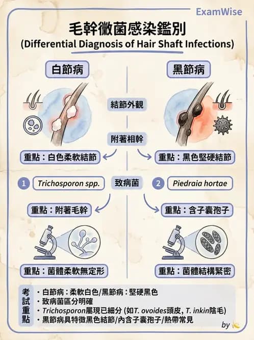 醫檢師 - 皮膚與皮下真菌感染 - AI 圖文解析預覽