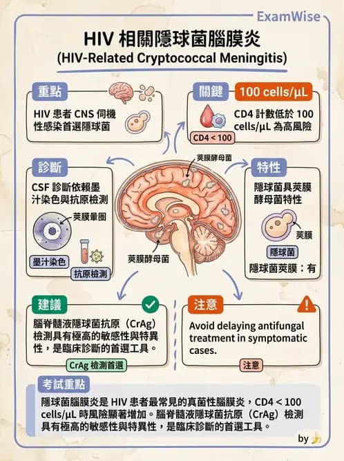 醫檢師 - 系統性與機會性真菌感染 - AI 圖文解析預覽