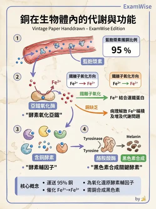 醫檢師 - 電解質與微量元素 - AI 圖文解析預覽