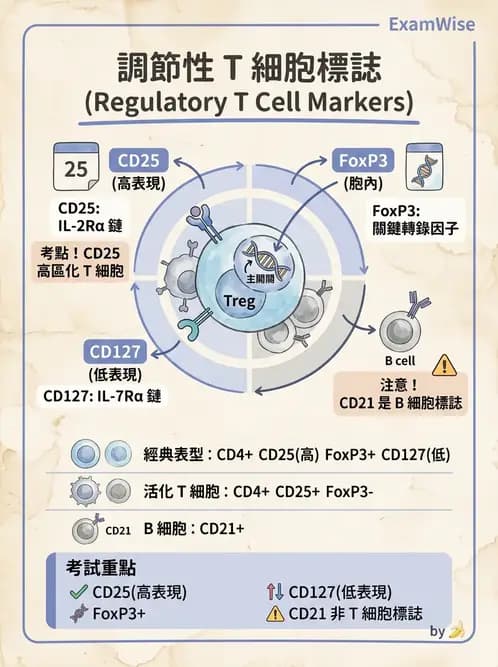 醫檢師 - T細胞發育與功能 - AI 圖文解析預覽