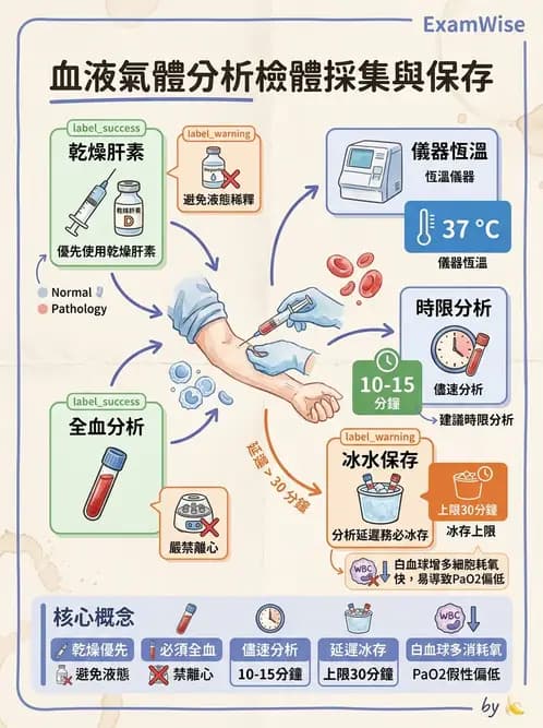 醫檢師 - 血液氣體分析 - AI 圖文解析預覽