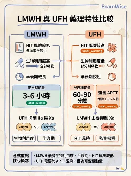 醫檢師 - 血栓性疾病與抗凝治療監測 - AI 圖文解析預覽