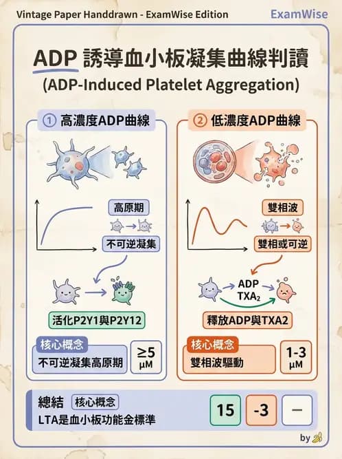 醫檢師 - 血小板與止血生理 - AI 圖文解析預覽