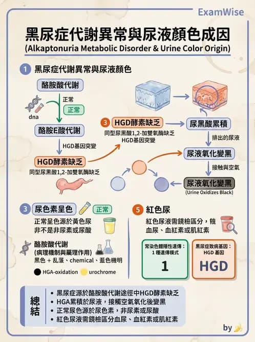 醫檢師 - 尿沉渣鏡檢與物理檢查 - AI 圖文解析預覽
