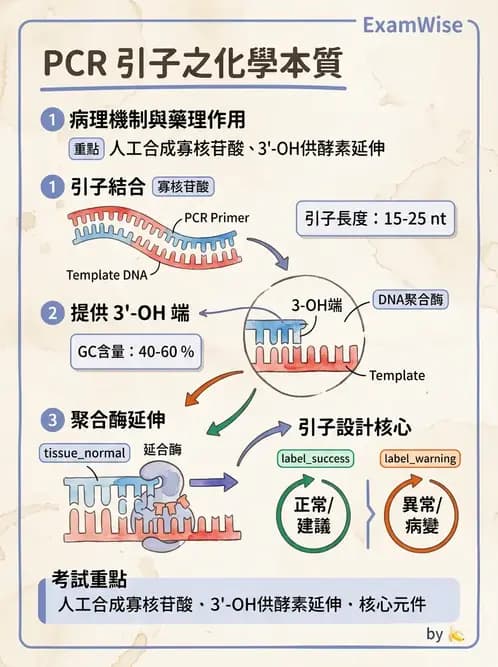 醫檢師 - 核酸擴增與萃取技術 - AI 圖文解析預覽