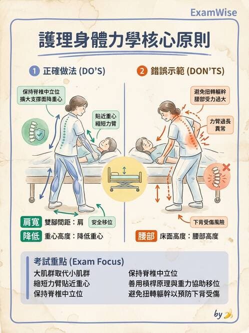 護理師 - 體位擺位與安全照護 - AI 圖文解析預覽