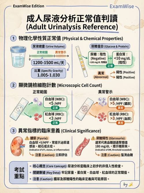 護理師 - 泌尿排泄與導尿護理 - AI 圖文解析預覽