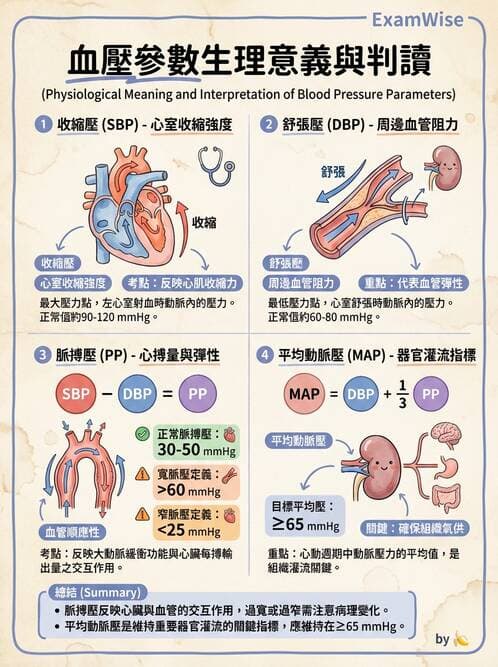 護理師 - 循環評估(脈搏與血壓) - AI 圖文解析預覽