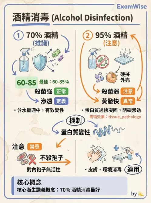 醫檢師 - 實驗室安全與微生物特性 - AI 圖文解析預覽