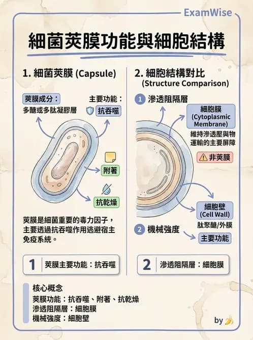 醫檢師 - 實驗室安全與微生物特性 - AI 圖文解析預覽