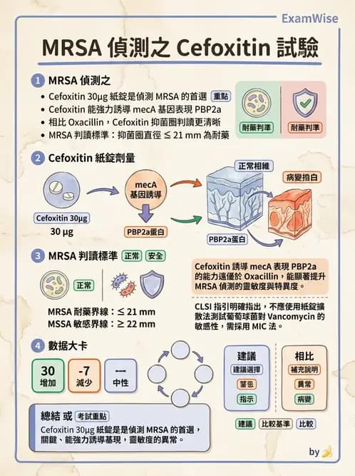 醫檢師 - 藥敏試驗方法 - AI 圖文解析預覽