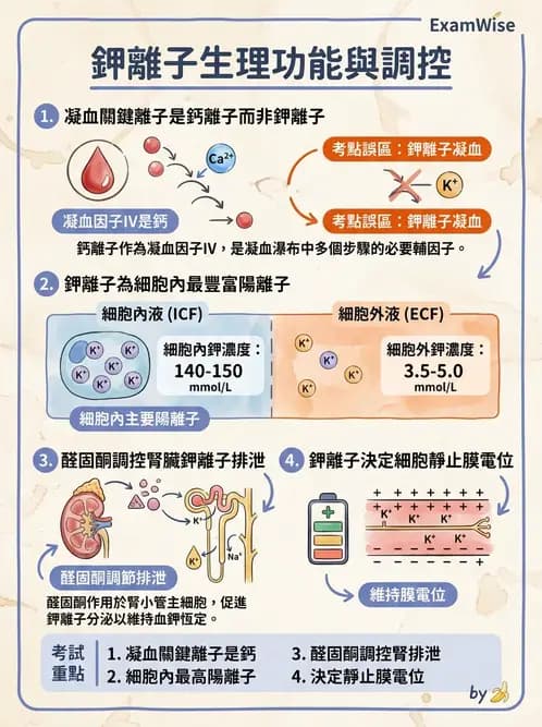 醫檢師 - 電解質與微量元素 - AI 圖文解析預覽
