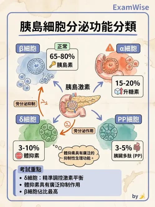 醫檢師 - 醣類代謝與糖尿病 - AI 圖文解析預覽