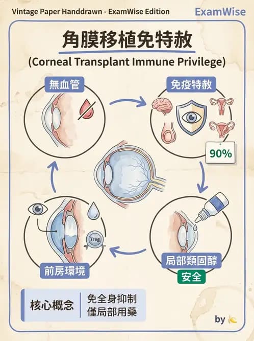 醫檢師 - 組織型與移植免疫學 - AI 圖文解析預覽